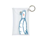 てら ねこグッズのハゲタカさん Mini Clear Multipurpose Case