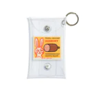 YS VINTAGE WORKSのチェコ　ウサギとソーセージ Mini Clear Multipurpose Case