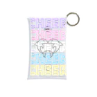 チアグッズショップ CHEER POINTのCHEERCHEERシリーズ（ドルフィン） Mini Clear Multipurpose Case