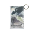 ギャラリー縁の夜空に飛ぶ梟　-An owl flying in the night sky- Mini Clear Multipurpose Case