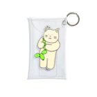 ＋Whimsyのバルーンアートねこ Mini Clear Multipurpose Case