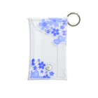 HonNeの桜松R（青） Mini Clear Multipurpose Case