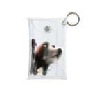 黒犬ちゃんの黒犬サキたん Mini Clear Multipurpose Case