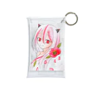 代宮の椿少女 Mini Clear Multipurpose Case