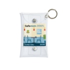 Teal Blue CoffeeのCafe music - Meeting place - Mini Clear Multipurpose Case