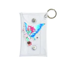 萌日Moekaのグッズ売り場だよ~のButterfly Girl🦋 Mini Clear Multipurpose Case