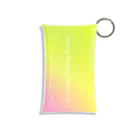 Pulmo（プルモ)の【gradation_02】Nothing About Us Without Us Mini Clear Multipurpose Case