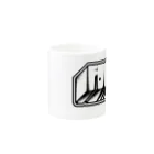 forteworksのforte block Mug :other side of the handle