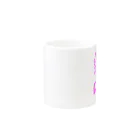 ひなたのgeji geji pink Mug :other side of the handle