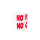 2438 DESIGNのNO PAIN NO GAIN Mug :other side of the handle