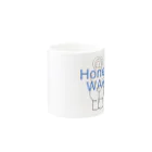 のんびりちゃんSHOPのは　に　わ　　honey wow Mug :other side of the handle