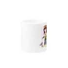 MOTCOM Winkel+の釣りガール　Fishinggirls Mug :other side of the handle