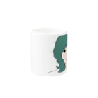 さくさくのFACE Mug :other side of the handle