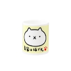 【公式】吾輩は猫です。の吾輩は猫です。マグカップ【YELLOW】 Mug :other side of the handle
