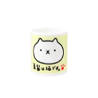 【公式】吾輩は猫です。の吾輩は猫です。マグカップ【YELLOW】 Mug :other side of the handle