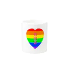 こぐまの森のRAINBOW PRIDE マグカップの取っ手の反対面