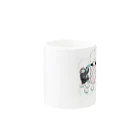 ヒャナヒュ-のナマケモノとマシュマロココア Mug :other side of the handle