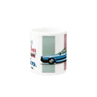 Frydayの車のマグ（ライトブルー） Mug :other side of the handle