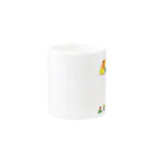 LittleLoroのCotolyrica ラブバード コザクラインコちゃんずA柄 Mug :other side of the handle