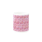 ❀花狐庵❀-HanaKoAn-の「百歳」Series * RoseFox pink Mug :other side of the handle