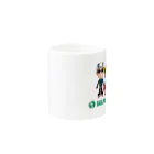 Selfie Blading ShopのSelfie Blading 全員バージョン Mug :other side of the handle