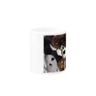 yumishiのStuffed animal Mug :other side of the handle