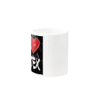 TUYAのI LOVE LATEX Mug :other side of the handle