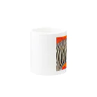 Yoshimi art works のZebra Mug :other side of the handle