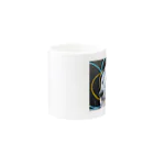 Yoshimi art works のWolf Mug :other side of the handle