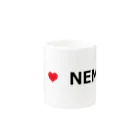 BBdesignのI Love NEM Mug :other side of the handle