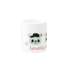 lovely eyesのlovely eyes  Mug :other side of the handle