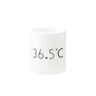 T-maniaの３６．５℃ Mug :other side of the handle