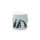 飛べない鳥のフンポルトペンギン マグカップの取っ手の反対面