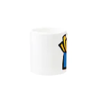 ぽっぷんすたんぷ -POP’N STAMP-のフライドポテトのSサイズ Mug :other side of the handle