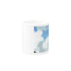 hiroponの青空と雲 Mug :other side of the handle