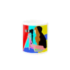 sumesiの女の子＆カメラ Mug :other side of the handle