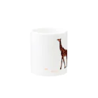 ATELIE　HIROのGiraffe Mug :other side of the handle