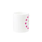 ジルトチッチのデザインボックスのハートがガビーンのクレコちゃん Mug :other side of the handle