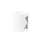 AVERY MOUSE - エイブリーマウスのフェンシング - AVERY MOUSE (エイブリーマウス) Mug :other side of the handle