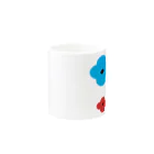 canvasのflower Mug :other side of the handle