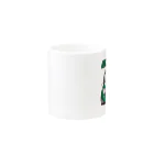 DwanG・・ dog & garden +🇬🇧cars items のミニノリ(GREEN) Mug :other side of the handle