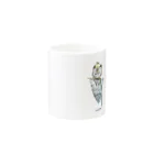 ポートレート100人斬りのアイスにゃん Mug :other side of the handle