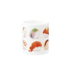 Miho MATSUNO online storeのSushi Parties Mug :other side of the handle