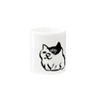 funnyartworksのNEKO Mug :other side of the handle