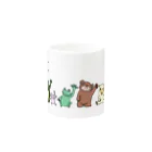 ピーマンタロスケ のWelcom_Animals Mug :other side of the handle