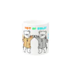 しろねこのHOT or COLD？ Mug :other side of the handle