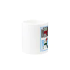 ねこほうチャンネル公式グッズの冬ねこほう４匹集合 Mug :other side of the handle