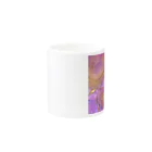 Sarah DesignsのSarah Designs Signature - Pink n Gold Drops Mug :other side of the handle