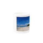 dai39の夏の浜辺 Mug :other side of the handle