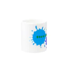 Rugbyshopのcolorful paint Mug :other side of the handle